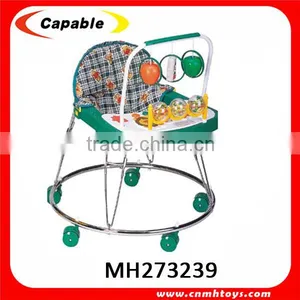 Stainless Steel Material Hot Sale Rotating China Cheap Baby Walker thumbnail-1