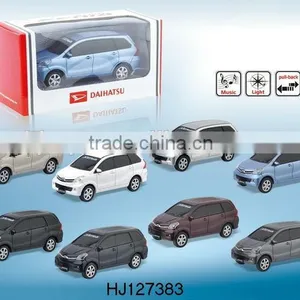 Fashion Style Pull Back Alloy Car With Light and Music, Metal Music Car Toys thumbnail-1
