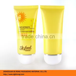 50g Oval Plasic Sunblock Tube Packaging thumbnail-1