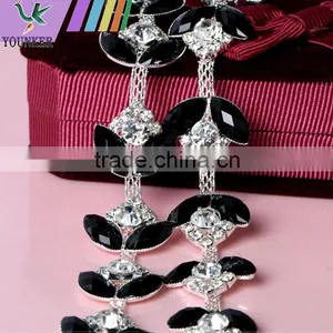Bling Bling Fashion Latest Fancy Rhinestone Cup Chian For Garments,bags,shoes Decorations YSC11 thumbnail-2