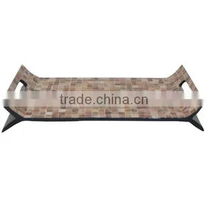 Seashell Inlaid Tray thumbnail-1
