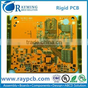 1.8mm FR4 Rigid PCB Yellow Soldermask thumbnail-1