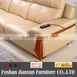 GC861 Wood Recliner Sofa thumbnail-3