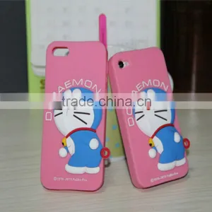 Dongguan Factory Manufacture !!! New Style Cartoon Design Silicone Mobile Phone Case for Doraemon thumbnail-1