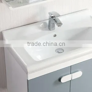 ROCH 2015 Best Seller Wood Bathroom Vanity Commercial With Drop in Sink Cabinet thumbnail-2