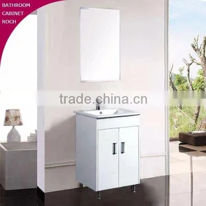 ROCH 408 Simple Design PVC Bathroom Vanity Ceramic Wash Basin thumbnail-1