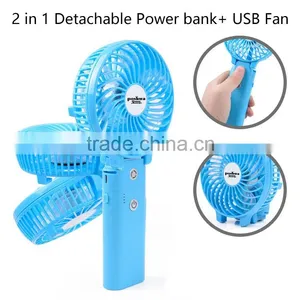 USB Fan for Car Hot-resistant Collapsible Power Bank Cooling Mini Usb Fan thumbnail-1