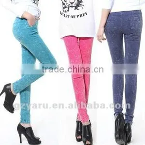 Women Pants Trousers 2011-2012 Suit Uniform Pockets Embroidery Wide Leg and Tops Gym Wear thumbnail-1