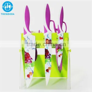 Promotional Cheap Price Printed Color 420 Stainless Steel Knife thumbnail-5