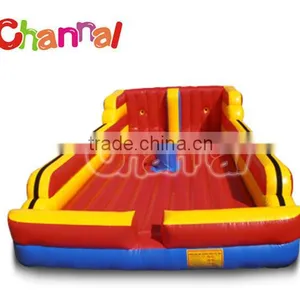 Inflatable Playground Bungee Run and Gladitor Fighting Combo thumbnail-1