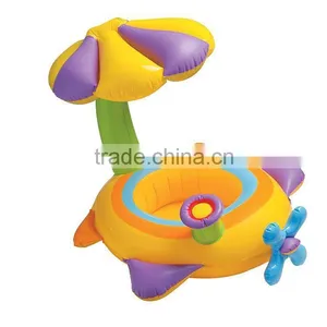 Kids Water Play 3d Inflatable Mushroom Ride on Ring Trainer thumbnail-1