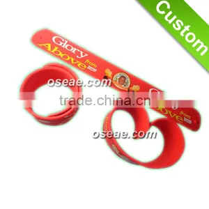 Custom Made Logo Rubber Wristband Design and Rubber Wristband Personlized thumbnail-1