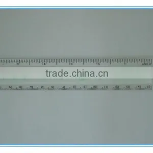 Wholesale PS PP Acrylic Plastic Ruler 15cm Plastic Ruler Scale Ruler Plastic Letter Stencil Ruler thumbnail-2