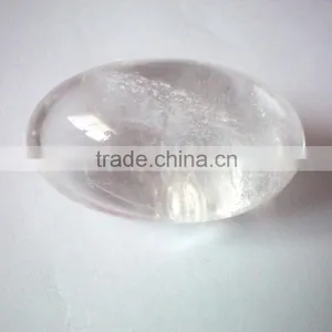 Crystal Quartz Narmada Lingam : Wholesaler Narmada Lingam thumbnail-1