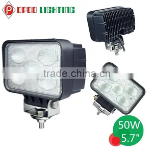 Cheap Price 5.7" Rectangle 50W Led Work Light, Offroad Truck 50W Led Work Light thumbnail-1
