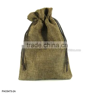 10*15cm Different Color Jewelry Linen Bag thumbnail-3