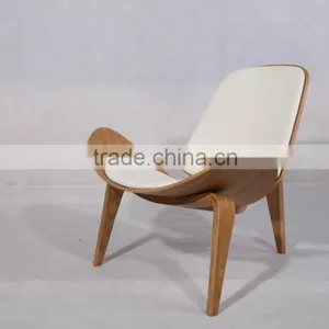 Replica CH07 Plywood Hans Wegner Shell Chair thumbnail-1