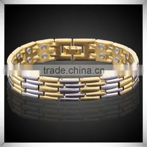 Athenaa Jewelry Good For Mix Color High Quality 18KGP Copper Bracelet Health thumbnail-1