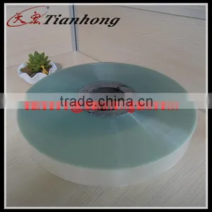 Discount Light Green Color Polester PET Mylar Tube Tape Used for Stretch Film Aluminium Foil Price Wrapping PET Melinex Coil thumbnail-3