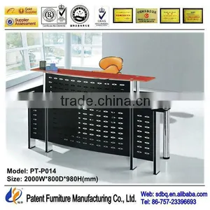 Modern Office Furniture Design Contemporary Bureaux Desk for Receptionist thumbnail-1