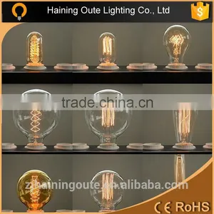 2015 Dimmable E27 G95 Filament Light Bulb 4w Warm White E26 CE&RoHs Classical Edison Filament Bulb thumbnail-3