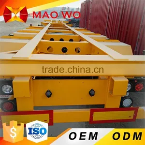 Widely Used Lower Price 4 Axles Flatbed Semi-trailer for Hot Sale thumbnail-6