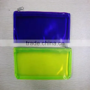 Clear Pvc Pens Bags With Zipper thumbnail-1
