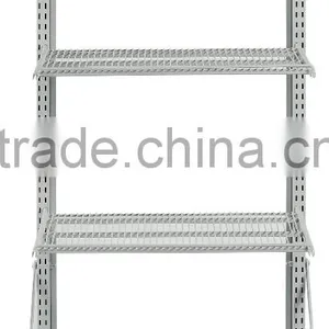 Low Price Powder Coating Finish Moving Foladable Metal Supermarket Rack thumbnail-2