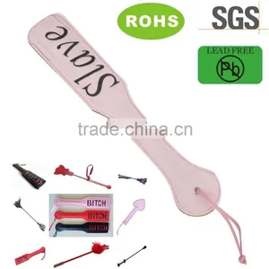 2015 Leather Spanking Paddle for Girl. Faux Leather Bondage Fetish Teacher Ruler Punishment Spanking Slave Paddle thumbnail-1