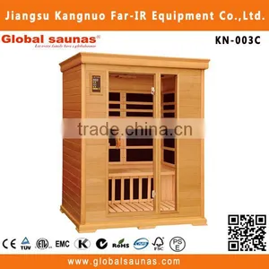 Far Infrared Design+glas+sauna KN-003C thumbnail-1