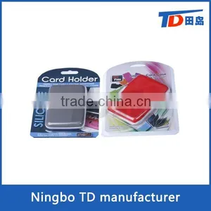 Silicone Business Name Card Holder thumbnail-1