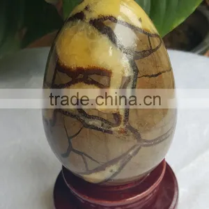 1.1KG Natural Septarian Dragon Crystal Stone Eggs thumbnail-3
