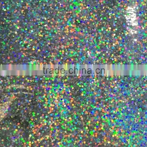 1mm Hologram Laser Silver Color Glitter Powder for Christmas Decoration thumbnail-1