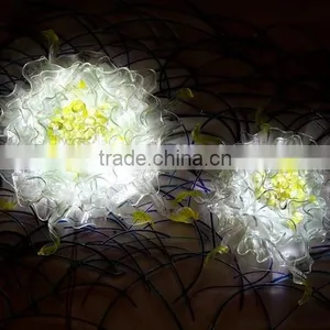 Hand Blown Glass Wall Decoration XO-20150630&Murano Glass Chandelier From Famous Chinese Glass Artist Mr Ou thumbnail-1