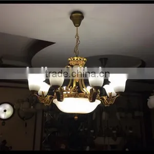 2014 New Spanish Alabaster Pendant Lamp Shade thumbnail-1