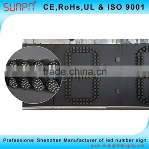 Iran 45Inch White Color 88:88 and 88:88:88 Time and Temp Led Sign and Digitals Time Clock thumbnail-2