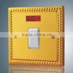Metal Panel 20a Wall Wall Switches With Neon Light thumbnail-1