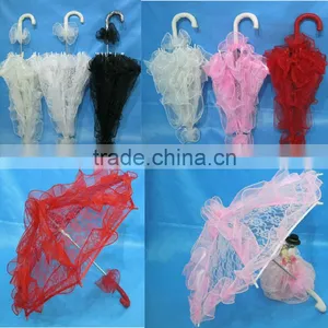 China Wholesale Wedding Umbrella Bright- Colored China Wedding Umbrella Superior Quality Bright Colored Wedding Umbrella thumbnail-1