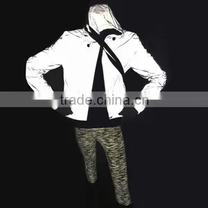 Light Reflective Knit Fabric With Pattern thumbnail-6