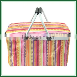 Insulated Collapsible Picnic Cooler Bag thumbnail-6