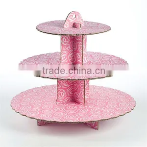 Three Tire Cardboard Cupcake Stand thumbnail-4