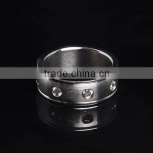 New Design Cubic Zirconia Gemstone Men's Rings/925 Silver Ring, Gay Men Ring thumbnail-4