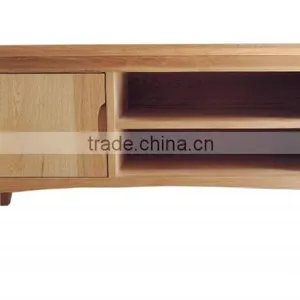 Oak Nature Color Wood Coffee Table thumbnail-3
