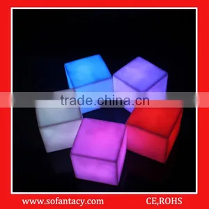 Colour Changing Cube Shape Light up Mood Light thumbnail-1