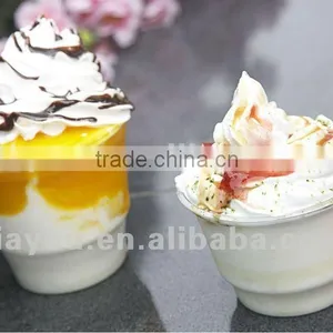 Disposable Plastic Clear Ice Cream Cup thumbnail-1