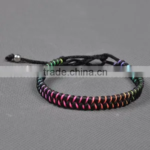 2014 New Bracelets Mens Braided Rope Bracelets thumbnail-1
