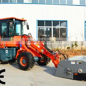 Small Wheel Loader TL1500 Mini Loader Engine Loader With Many Attachments thumbnail-1