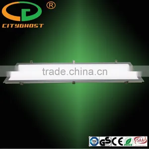 Silver AL Frame Super Energy Saving Spring Mounted 48w Led Panel 1200x30cm Ceiling Light thumbnail-1