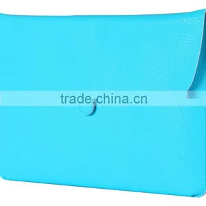 Ultra Slim & Lightweight Laptop Leather Sleeve Bag For Macbook, Carrying Bag Handbag for Macbook thumbnail-4
