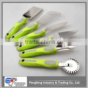 PP Handle Stainless Steel Kitchen Utensil Set thumbnail-6